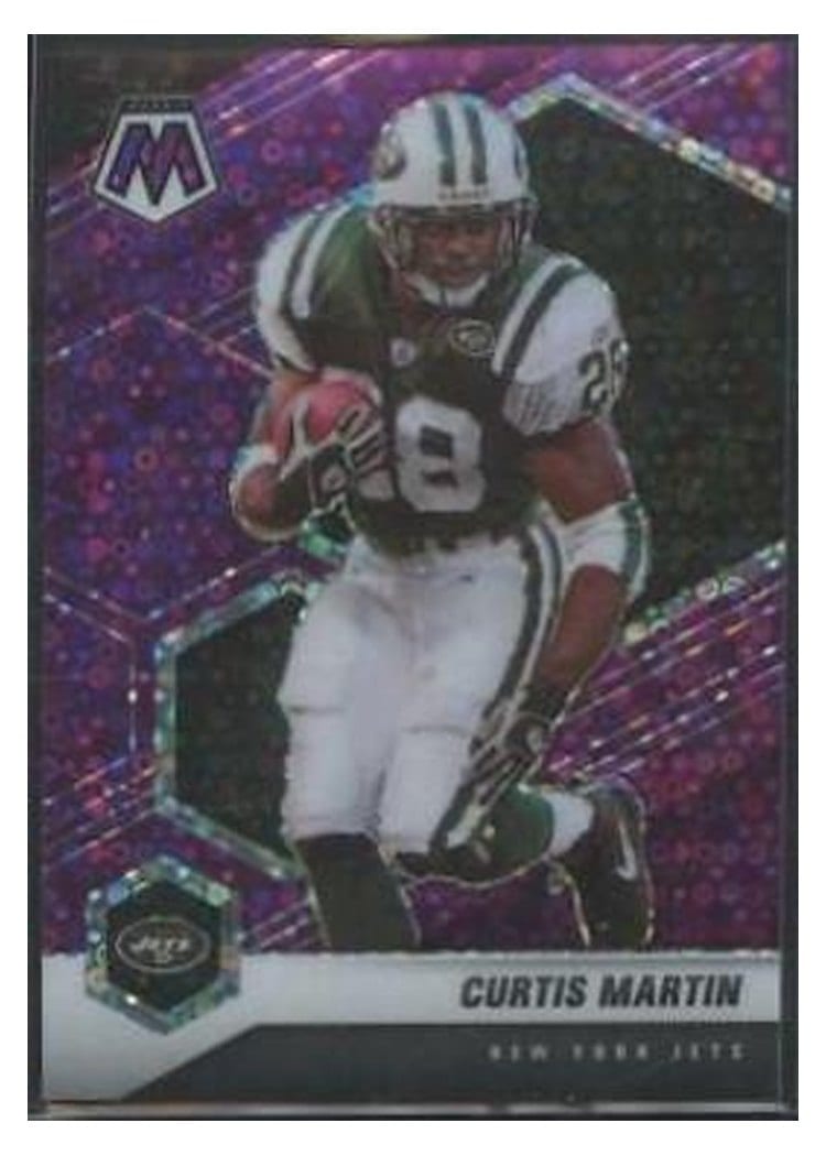 2021 Panini Mosaic Base Set Curtis Martin #156 card