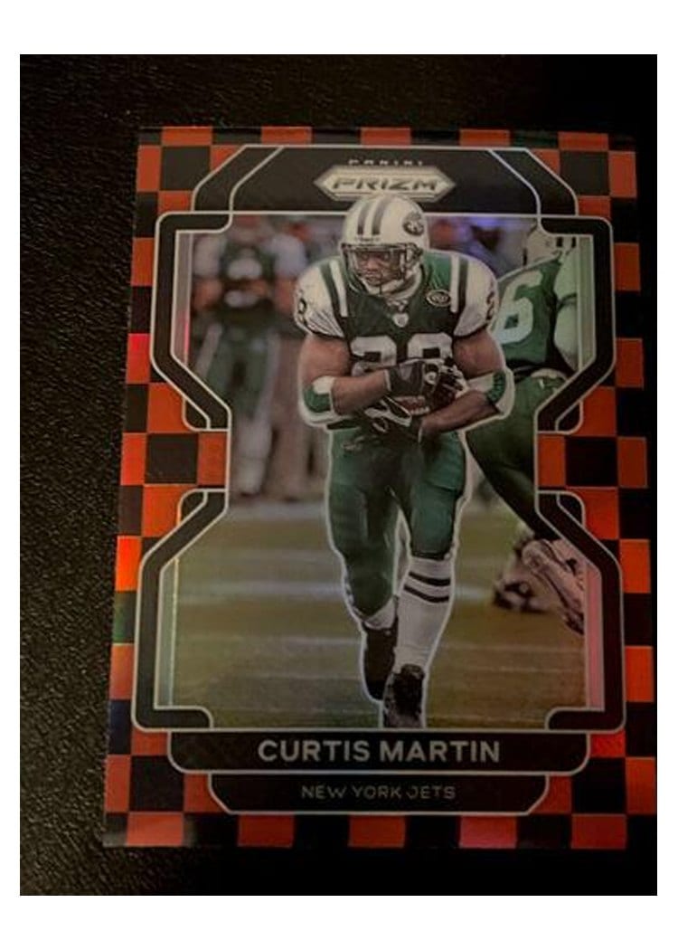 2021 Panini Prizm Base Set Curtis Martin #92 card