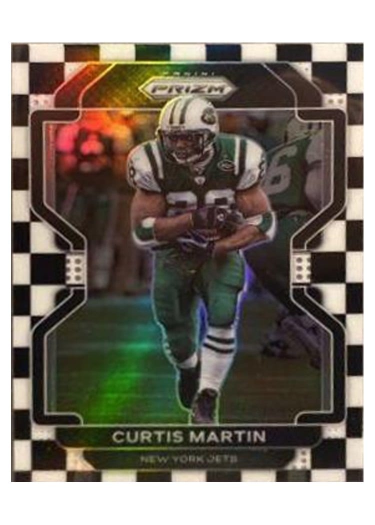 2021 Panini Prizm Base Set Curtis Martin #92 card