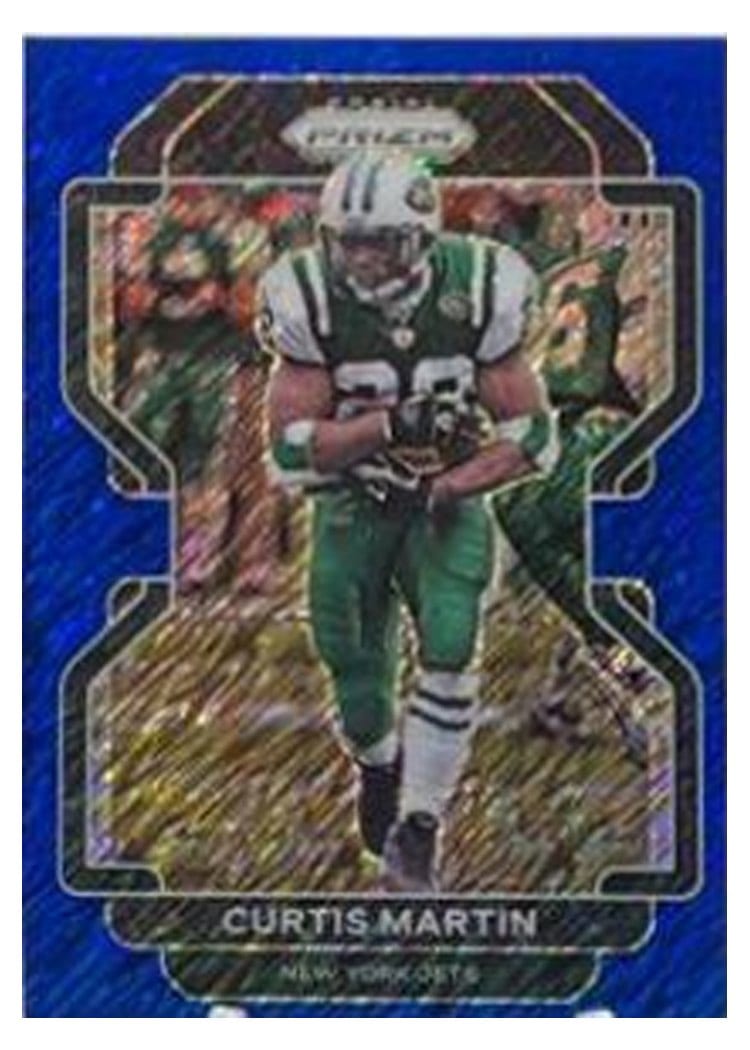 2021 Panini Prizm Base Set Curtis Martin #92 card