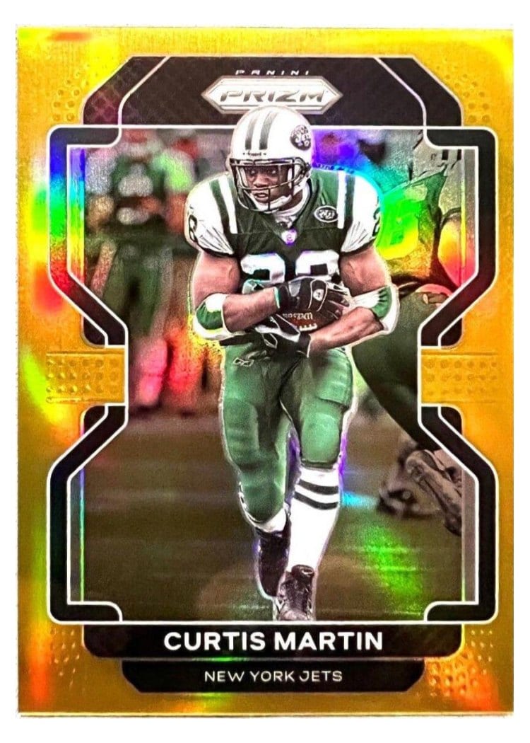 2021 Panini Prizm Base Set Curtis Martin #92 card