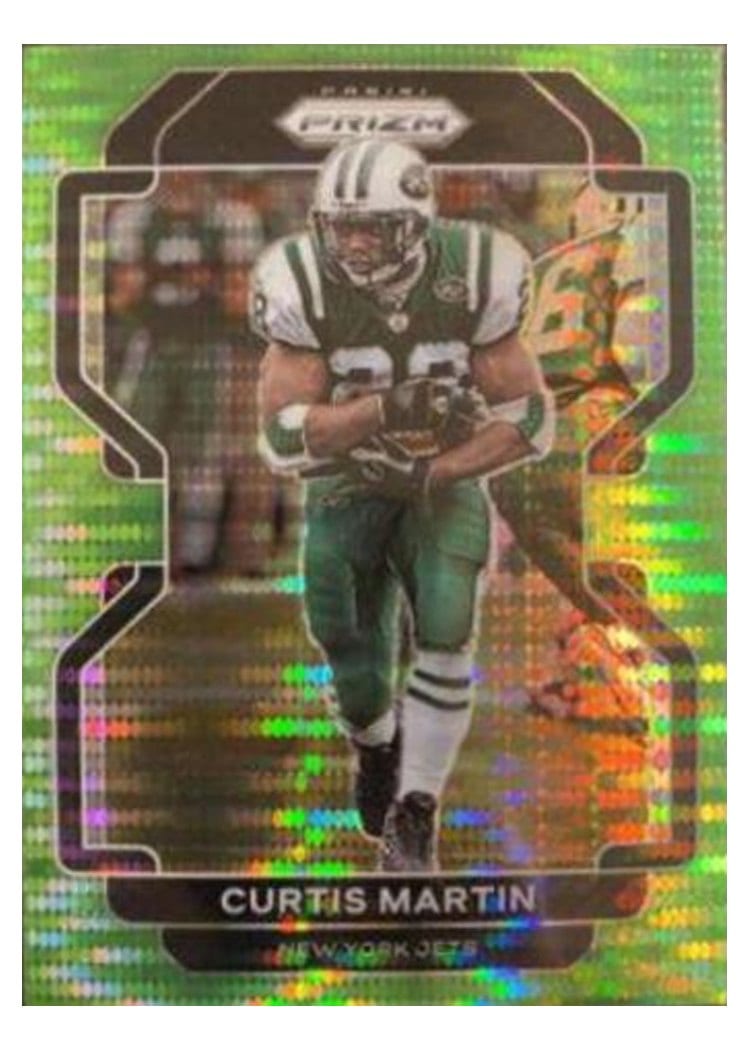 2021 Panini Prizm Base Set Curtis Martin #92 card