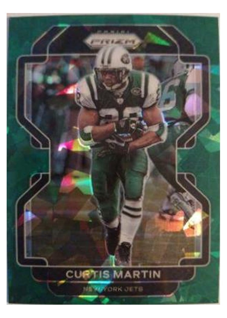 2021 Panini Prizm Base Set Curtis Martin #92 card