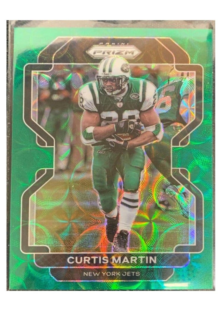 2021 Panini Prizm Base Set Curtis Martin #92 card