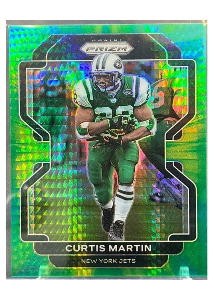 2021 Panini Prizm Base Set Curtis Martin #92 card