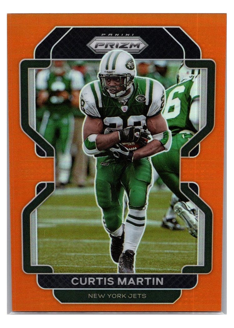 2021 Panini Prizm Base Set Curtis Martin #92 card