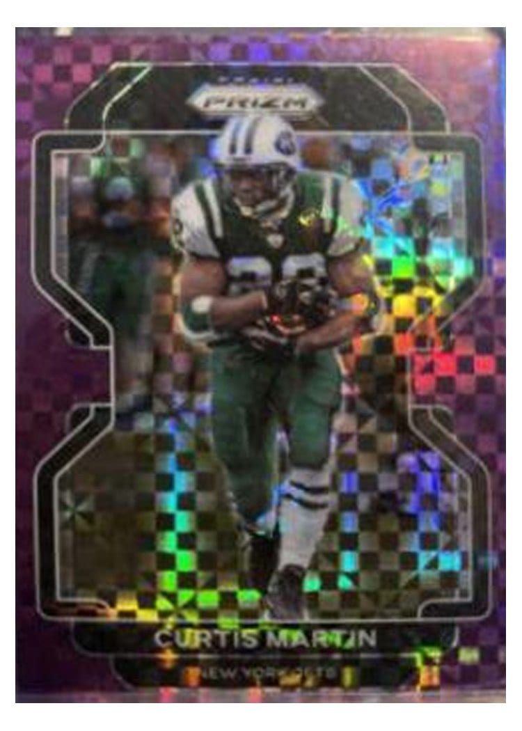 2021 Panini Prizm Base Set Curtis Martin #92 card
