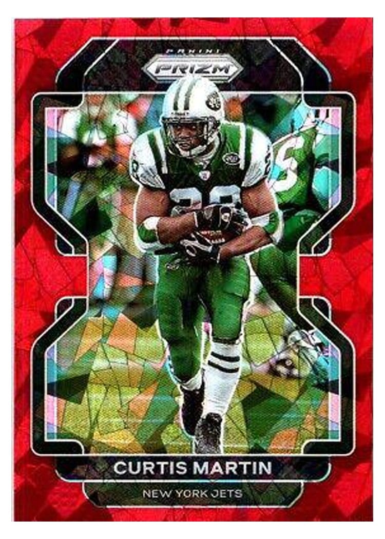 2021 Panini Prizm Base Set Curtis Martin #92 card