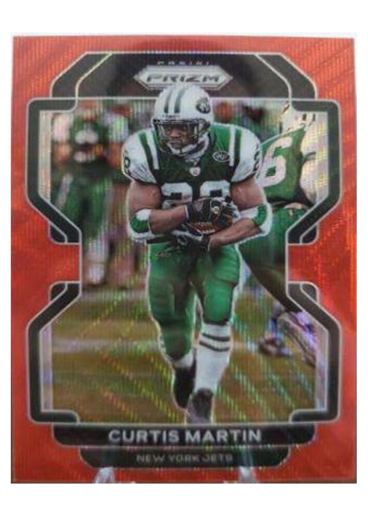 2021 Panini Prizm Base Set Curtis Martin #92 card