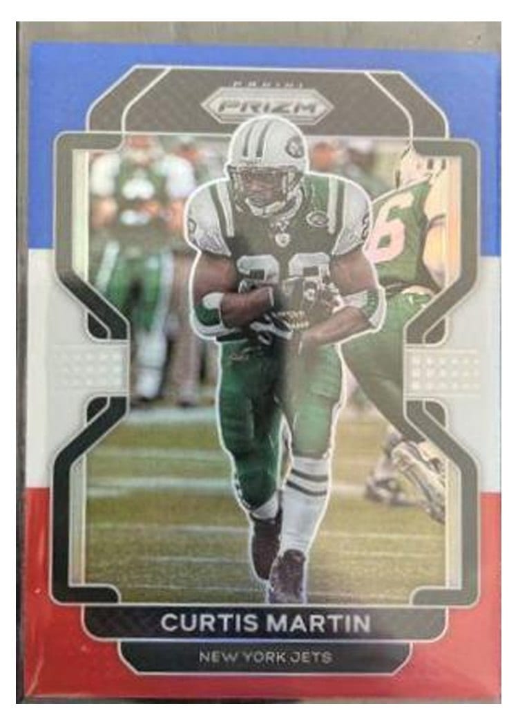 2021 Panini Prizm Base Set Curtis Martin #92 card