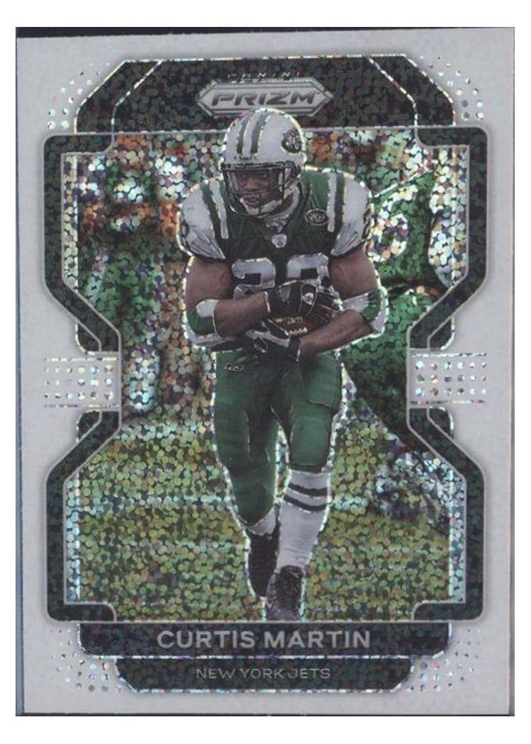 2021 Panini Prizm Base Set Curtis Martin #92 card