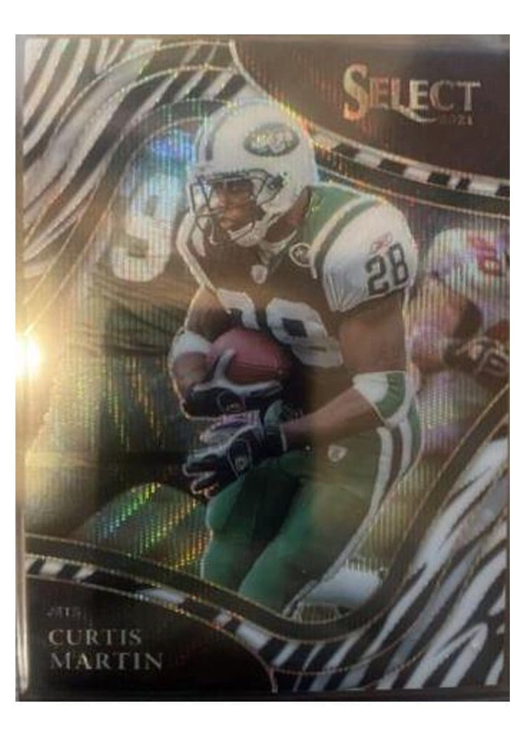 2021 Panini Select Base Set Curtis Martin #341 card