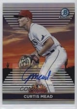 2022 Bowman Chrome 2021 AFL Fall Stars Curtis Mead #AFLS-16 card