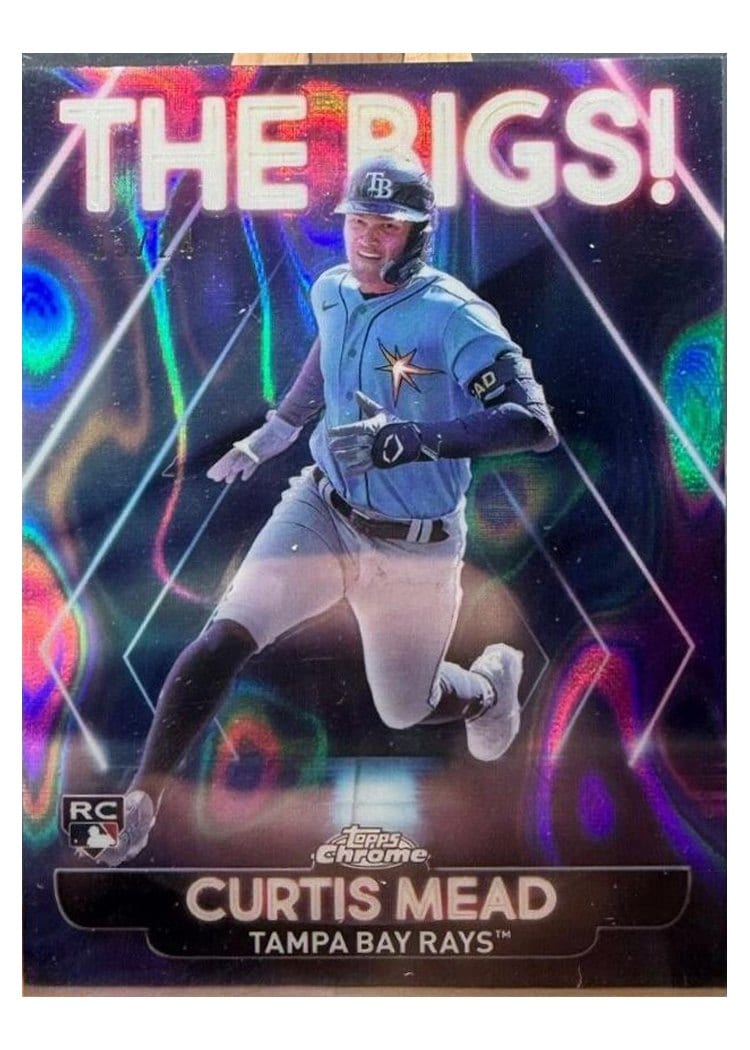 2024 Topps Big League The Bigs! Curtis Mead #TB-3 card