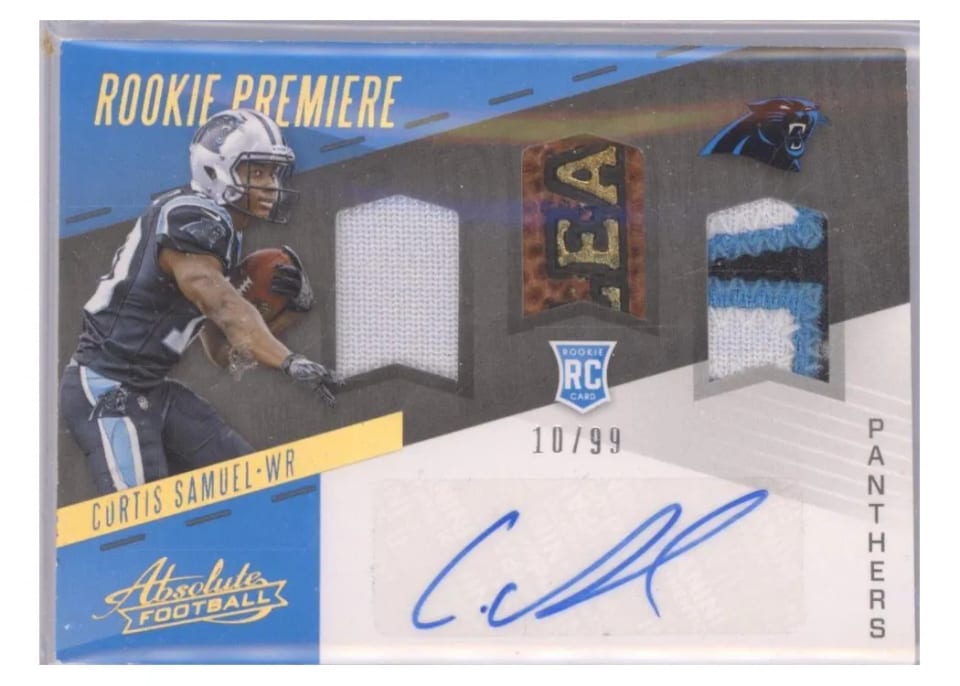 2017 Panini Absolute Curtis Samuel #231 card