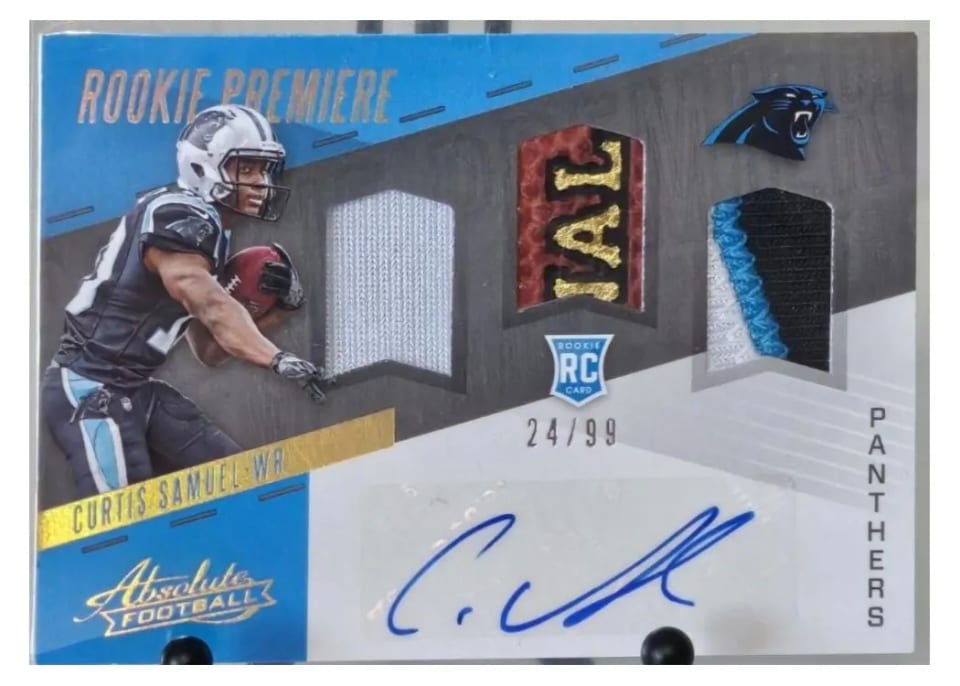 2017 Panini Absolute Curtis Samuel #231 card