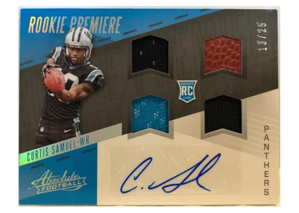 2017 Panini Absolute Curtis Samuel #261 card