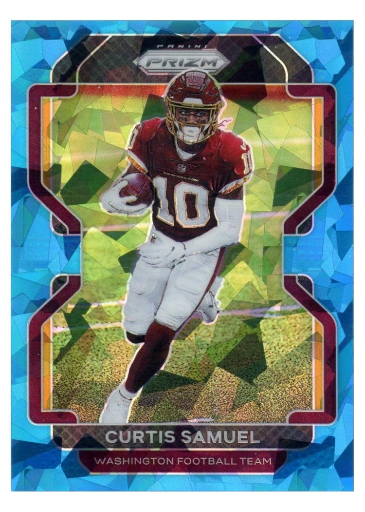 2021 Panini Prizm Base Set Curtis Samuel #209 card