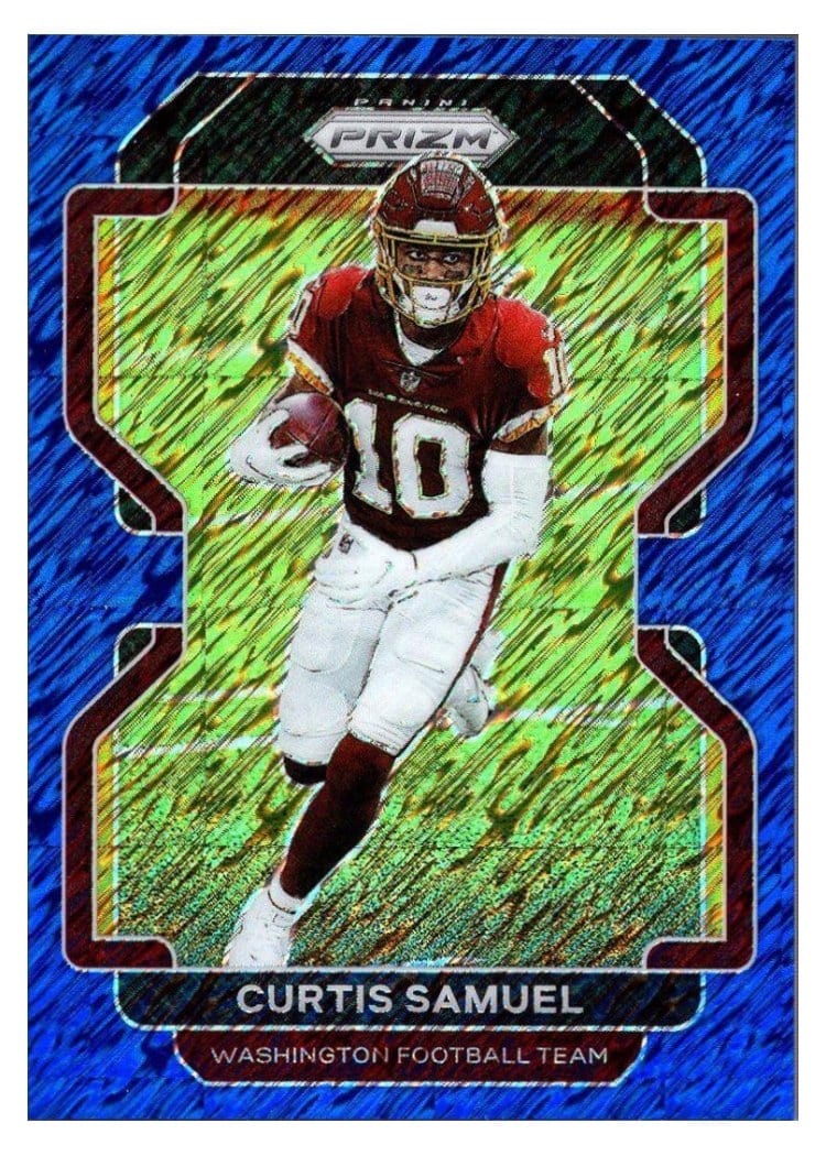 2021 Panini Prizm Base Set Curtis Samuel #209 card