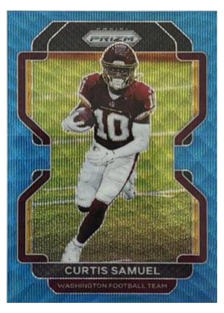 2021 Panini Prizm Base Set Curtis Samuel #209 card