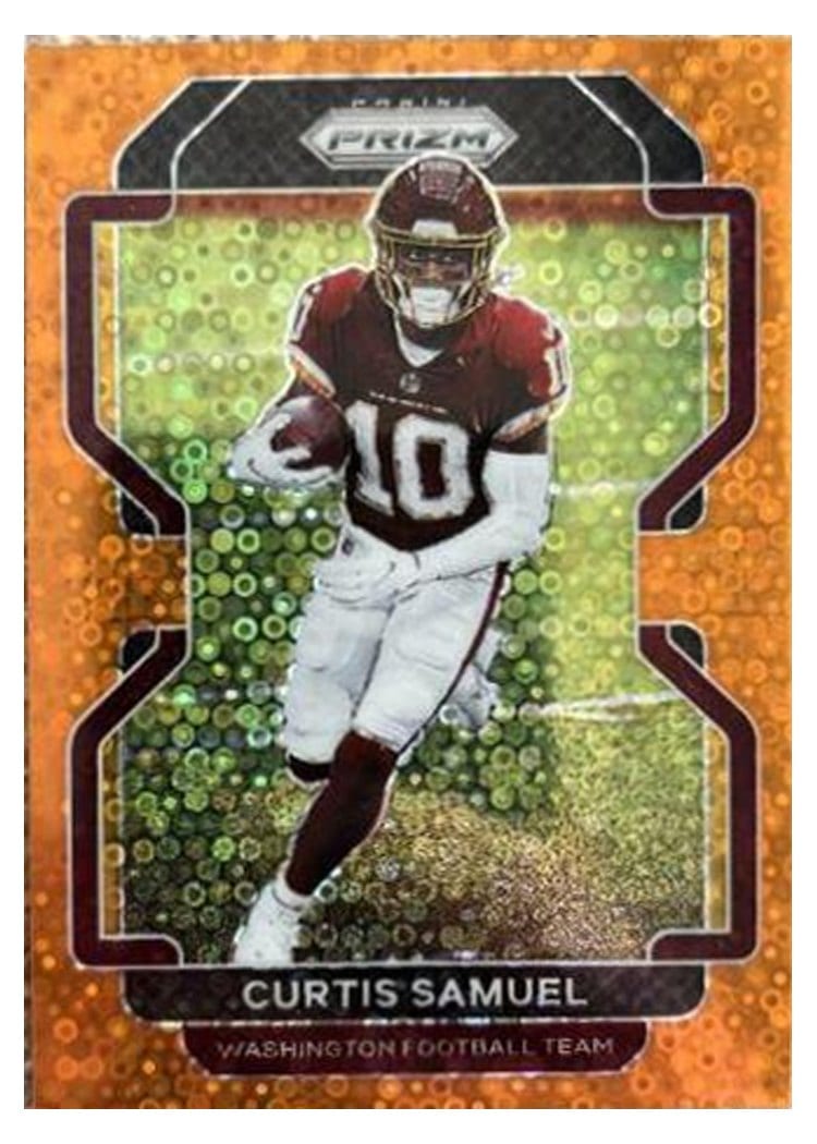 2021 Panini Prizm Base Set Curtis Samuel #209 card