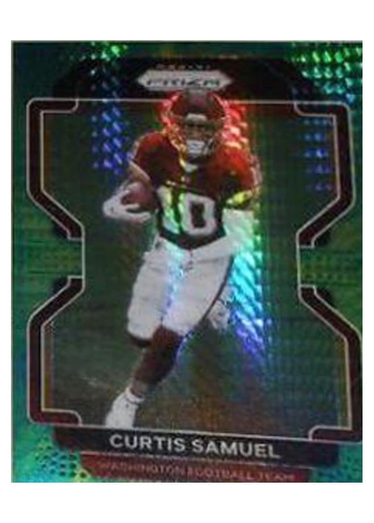 2021 Panini Prizm Base Set Curtis Samuel #209 card