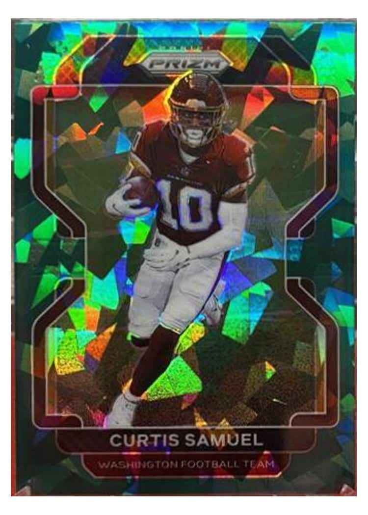 2021 Panini Prizm Base Set Curtis Samuel #209 card