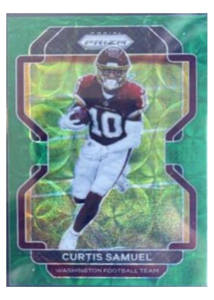2021 Panini Prizm Base Set Curtis Samuel #209 card