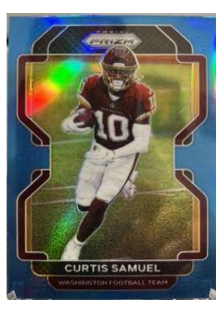 2021 Panini Prizm Base Set Curtis Samuel #209 card