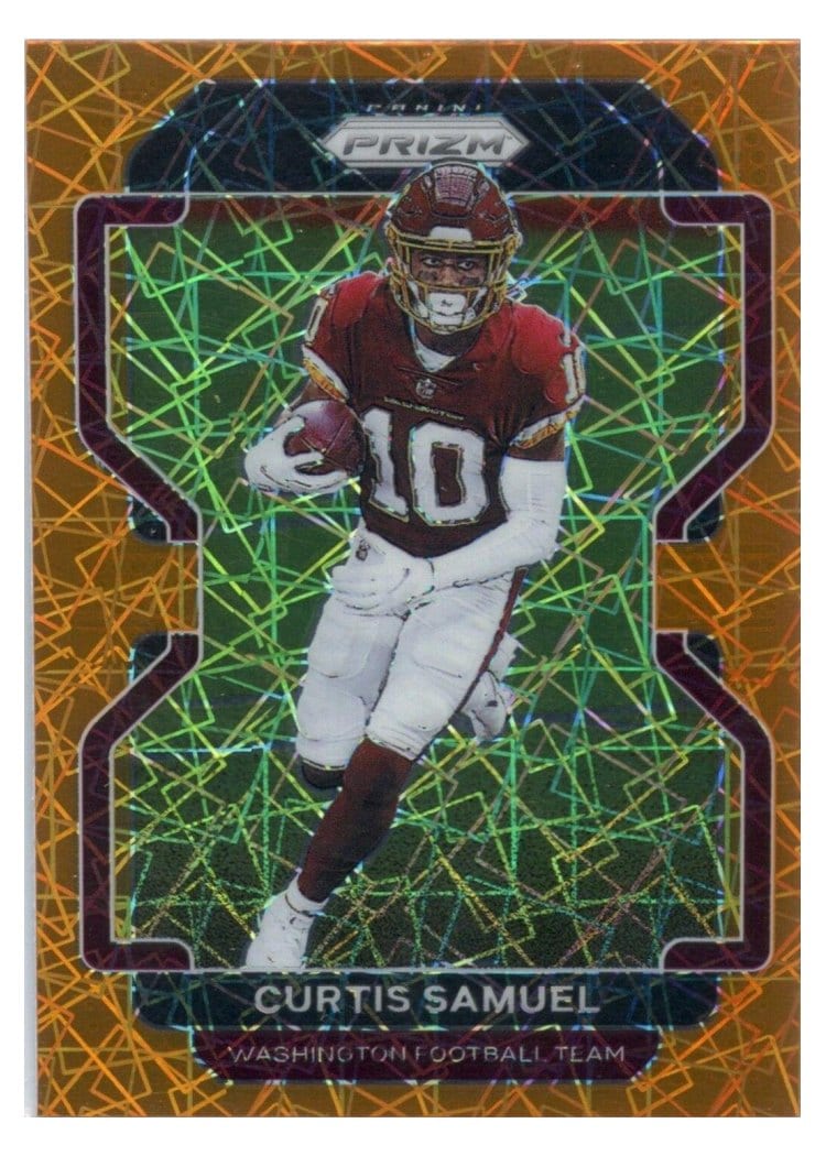 2021 Panini Prizm Base Set Curtis Samuel #209 card