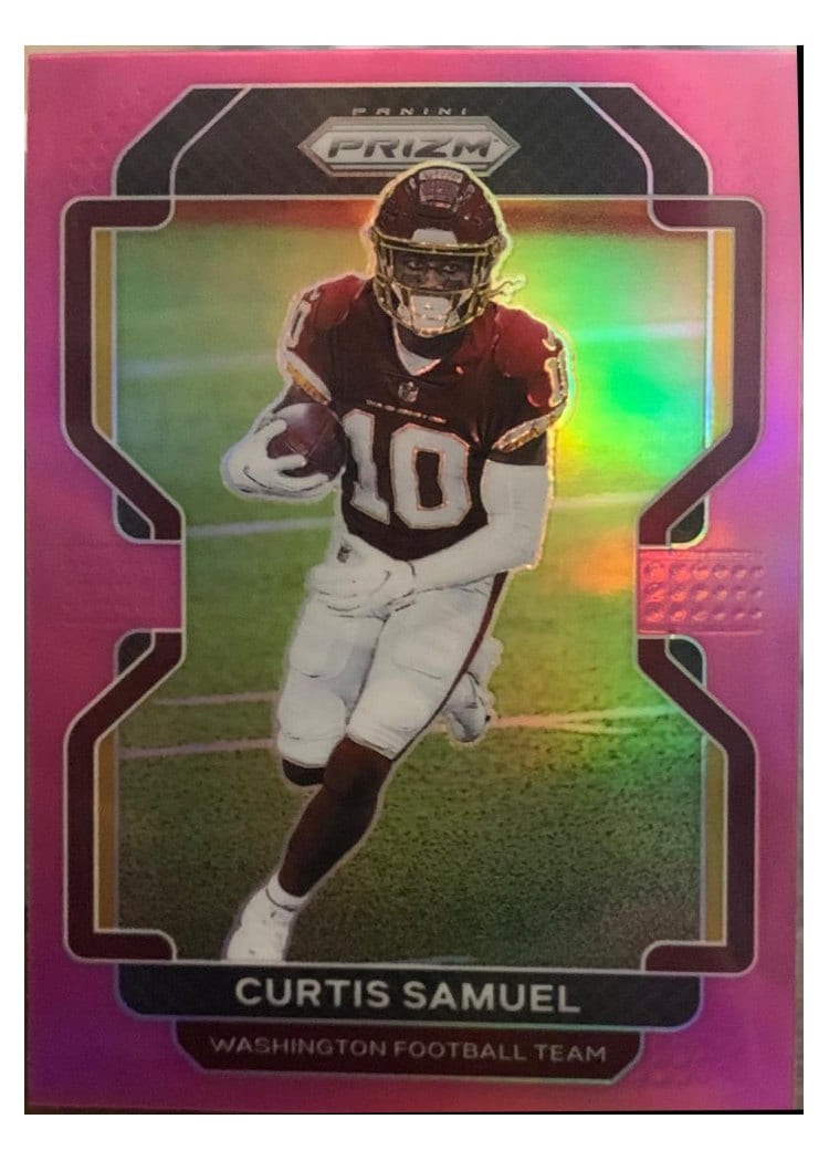 2021 Panini Prizm Base Set Curtis Samuel #209 card