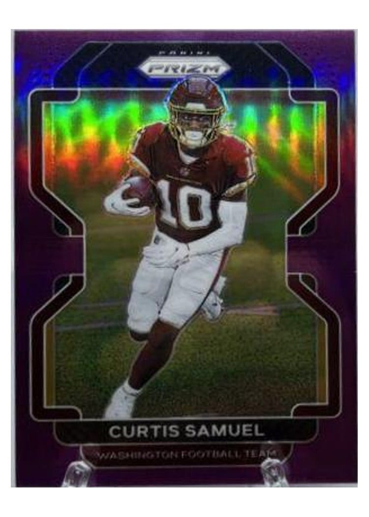 2021 Panini Prizm Base Set Curtis Samuel #209 card