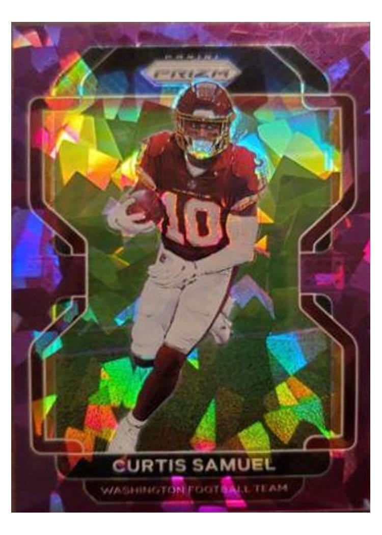 2021 Panini Prizm Base Set Curtis Samuel #209 card