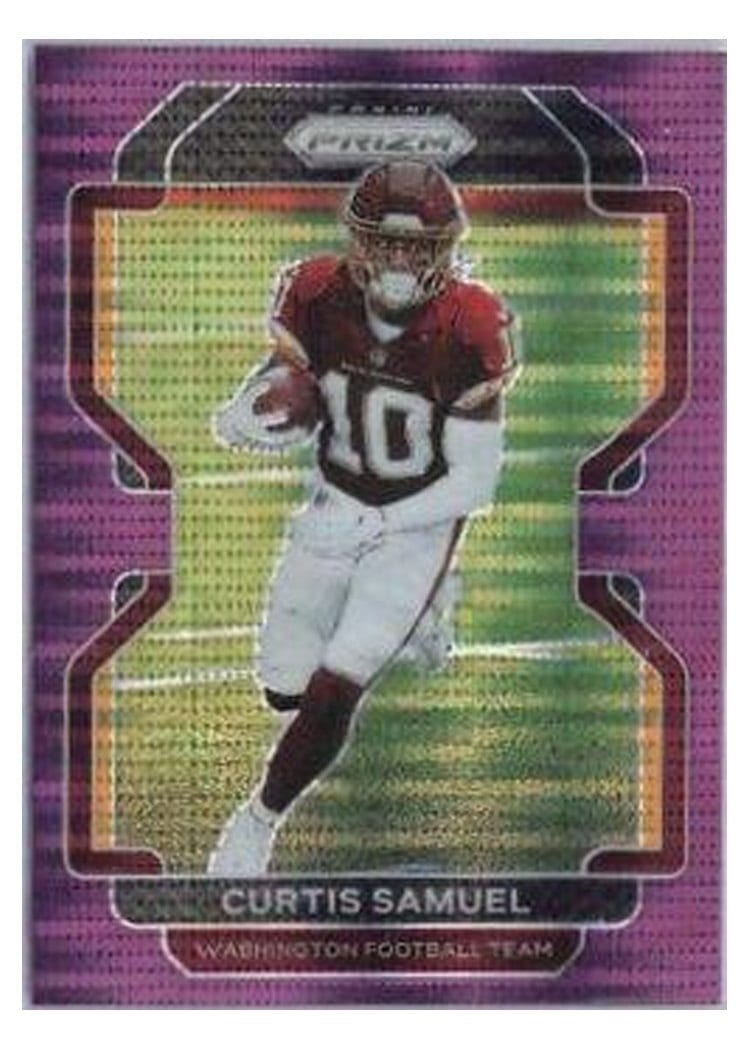2021 Panini Prizm Base Set Curtis Samuel #209 card