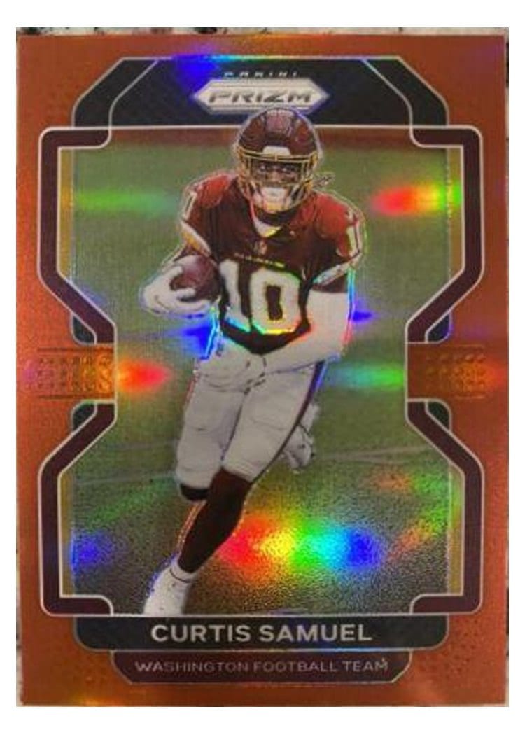 2021 Panini Prizm Base Set Curtis Samuel #209 card
