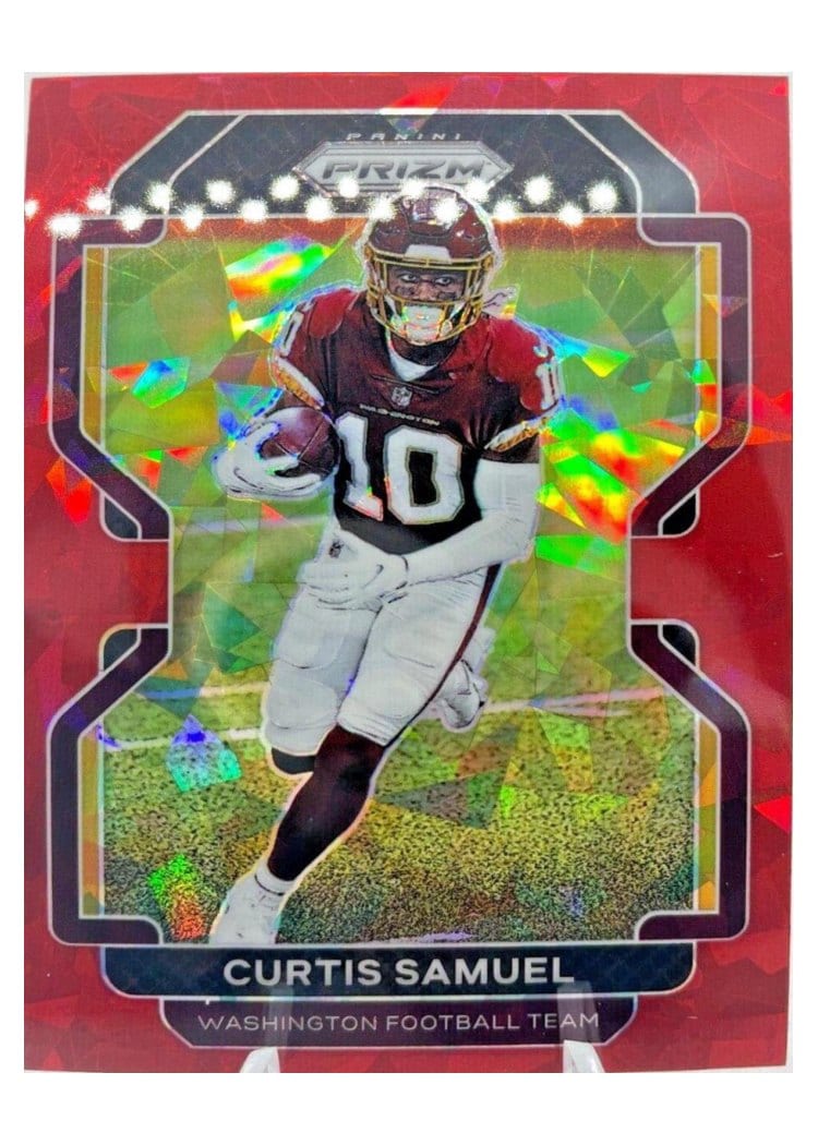 2021 Panini Prizm Base Set Curtis Samuel #209 card