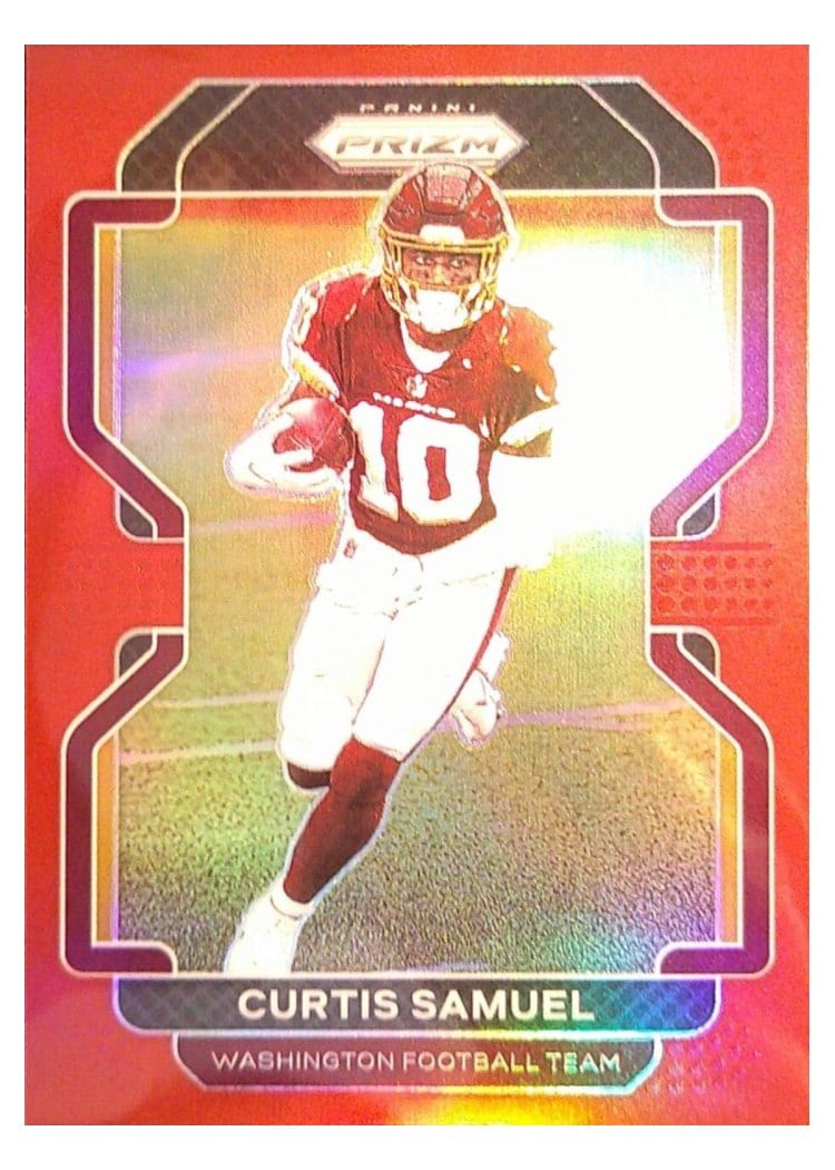 2021 Panini Prizm Base Set Curtis Samuel #209 card