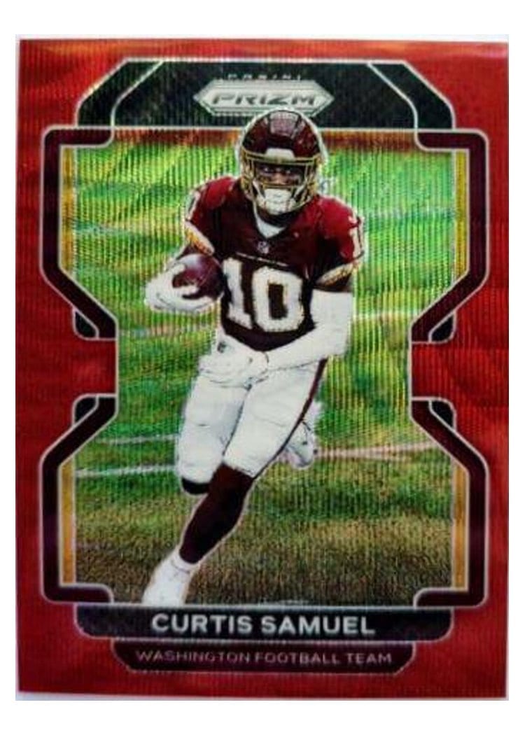 2021 Panini Prizm Base Set Curtis Samuel #209 card