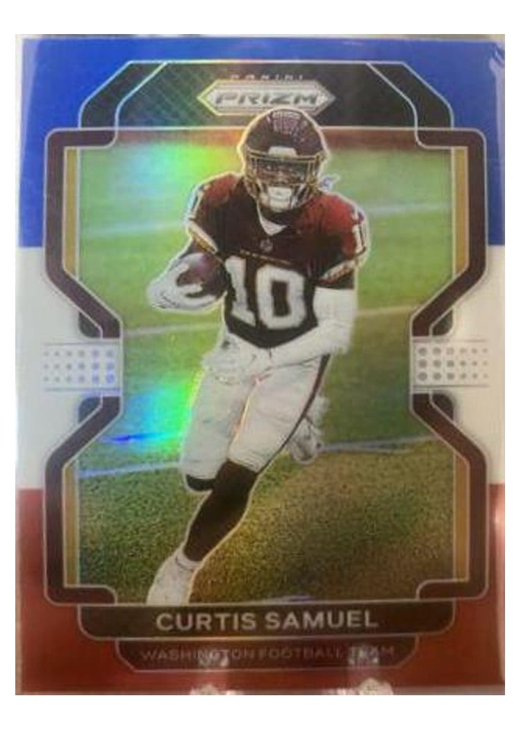 2021 Panini Prizm Base Set Curtis Samuel #209 card