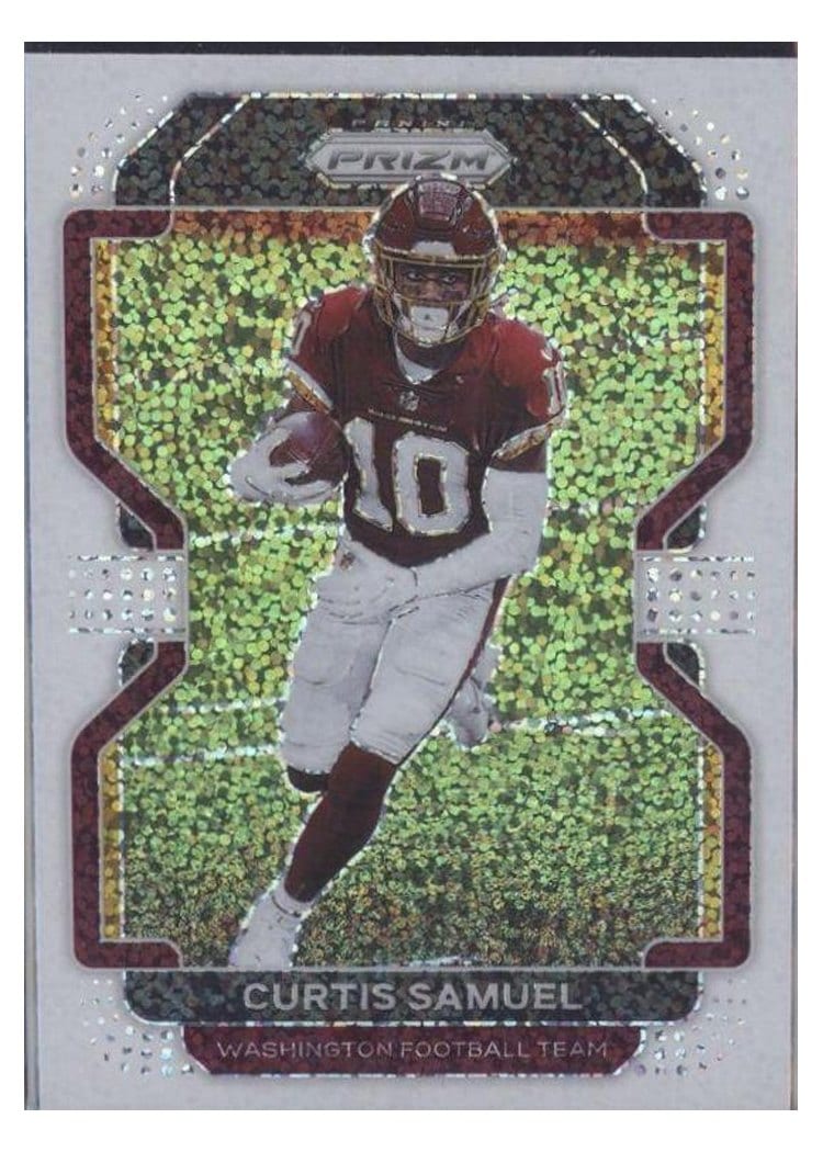 2021 Panini Prizm Base Set Curtis Samuel #209 card