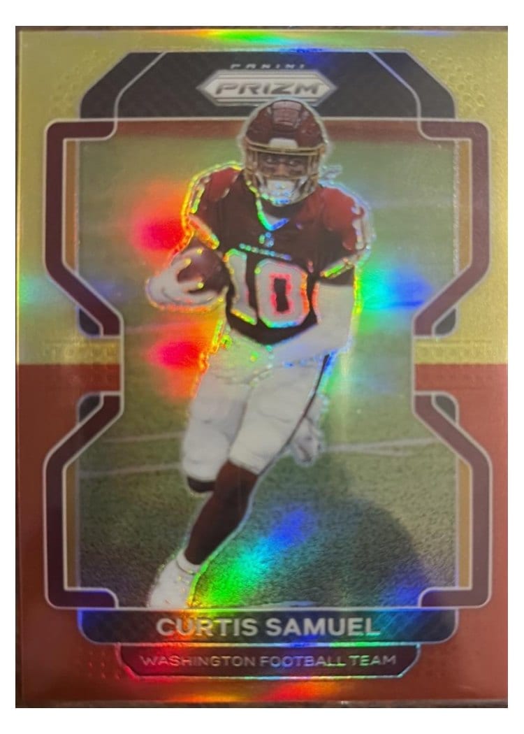 2021 Panini Prizm Base Set Curtis Samuel #209 card