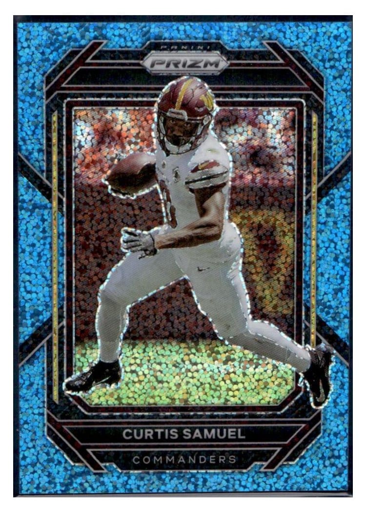 2022 Panini Prizm Base Set Curtis Samuel #295 card