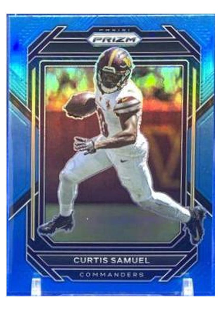 2022 Panini Prizm Base Set Curtis Samuel #295 card