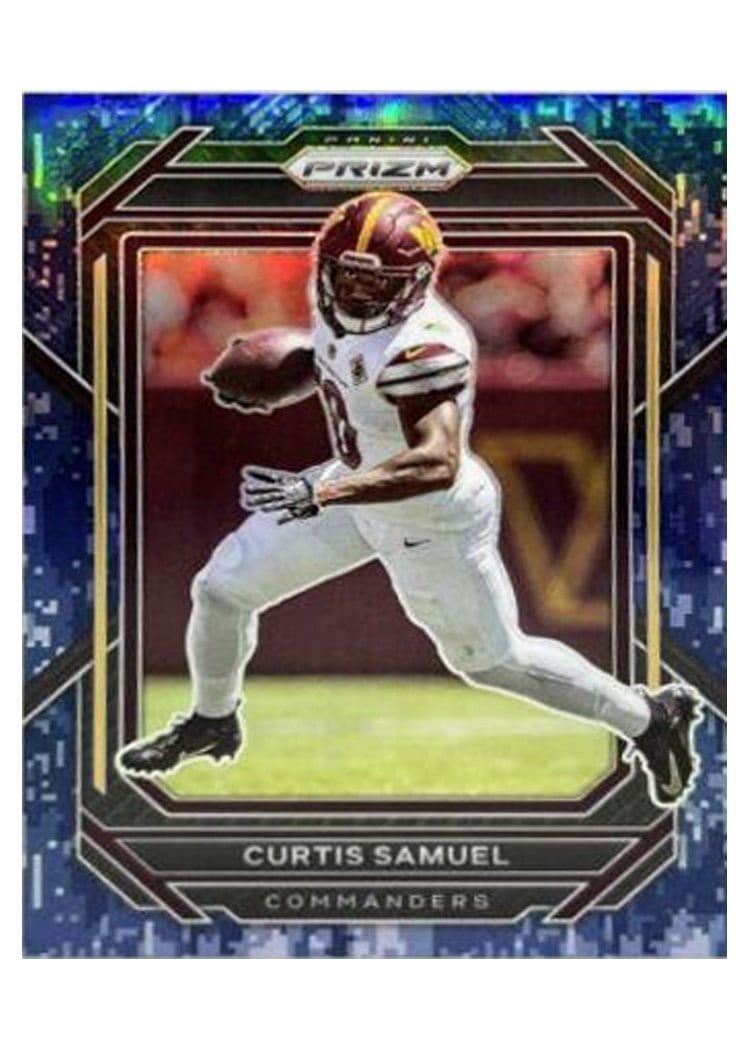 2022 Panini Prizm Base Set Curtis Samuel #295 card