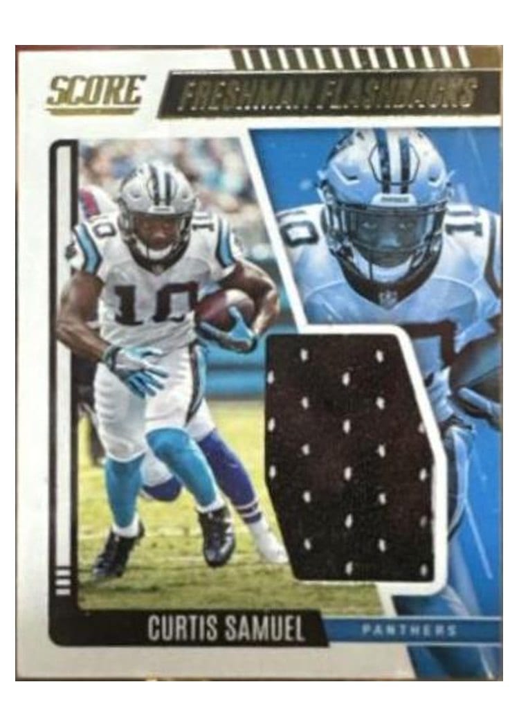 2022 Score Freshman Flashbacks Curtis Samuel #FF16 card