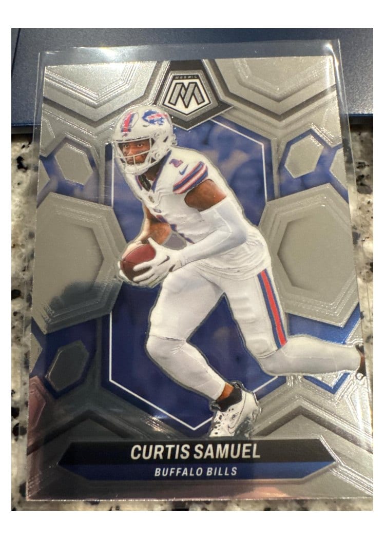 2024 Panini Mosaic Base Set Curtis Samuel #24 card