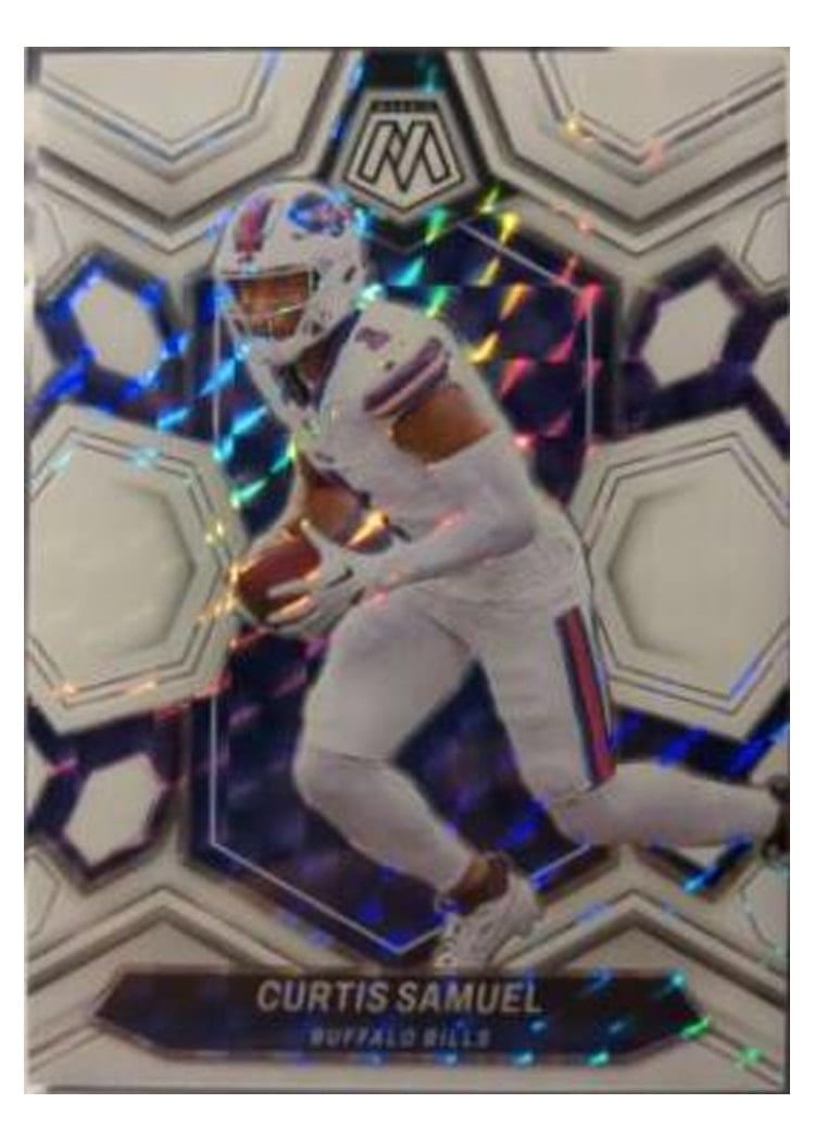 2024 Panini Mosaic Base Set Curtis Samuel #24 card
