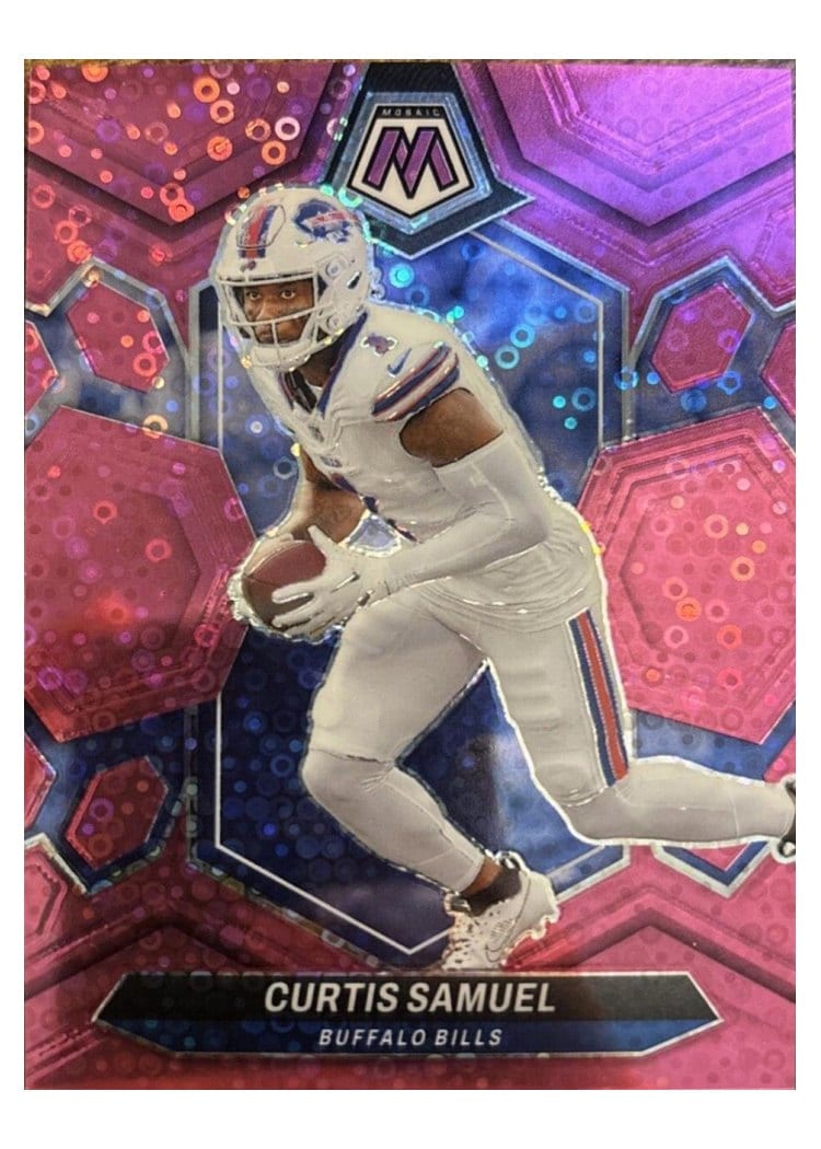 2024 Panini Mosaic Base Set Curtis Samuel #24 card