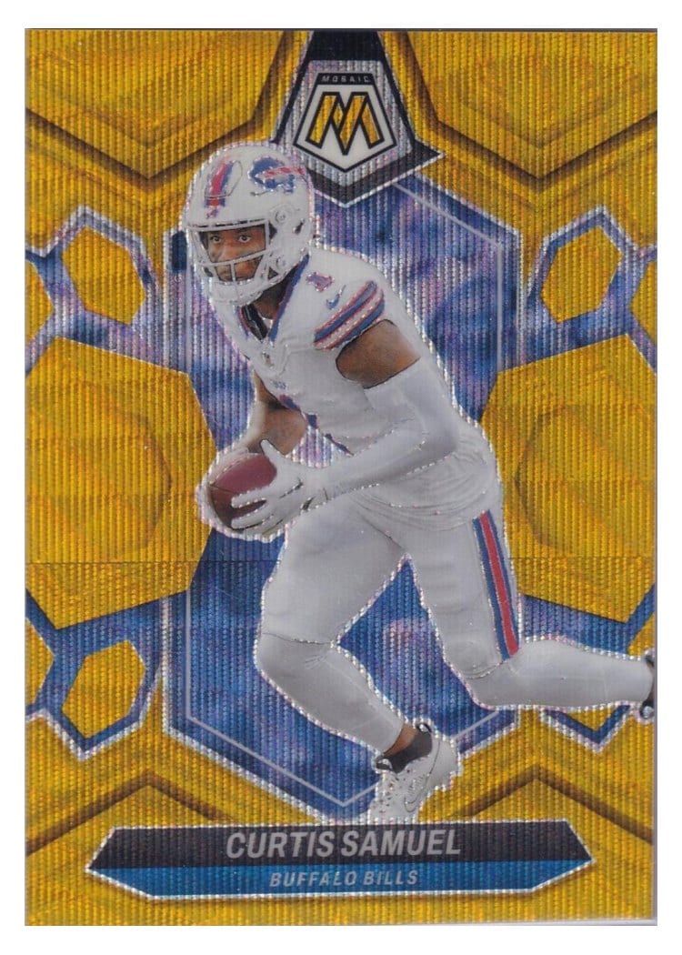 2024 Panini Mosaic Base Set Curtis Samuel #24 card