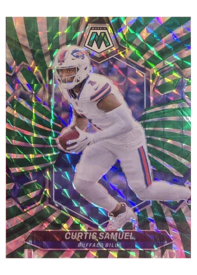 2024 Panini Mosaic Base Set Curtis Samuel #24 card